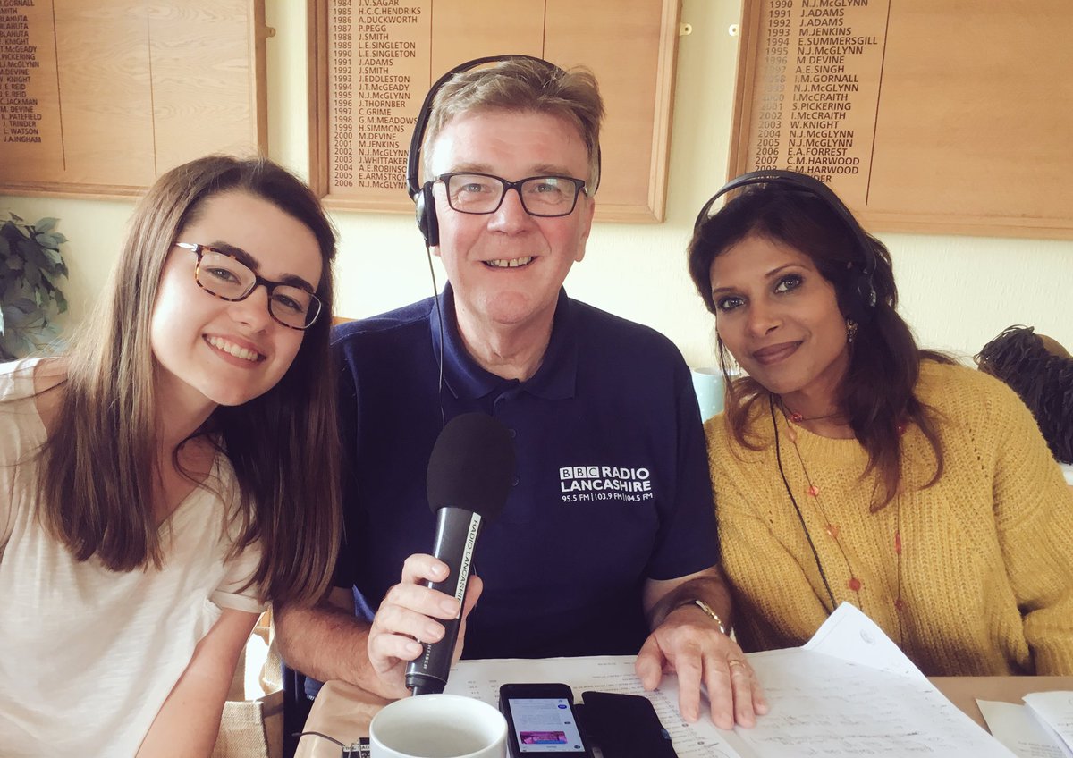 LancashireWomen's tweet image. Wonderful speaking to @Gillylancs on @BBCLancashire today at @BlackburnGC about our #WalkWith event and #BodyFit programme #FridayFeeling