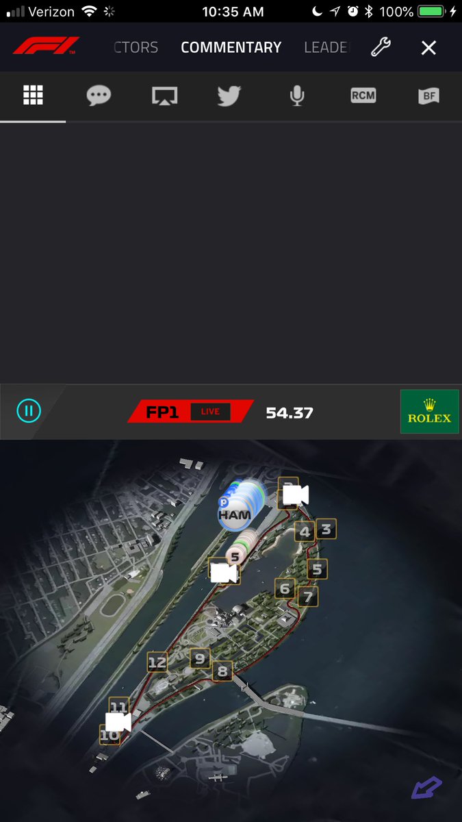 anni369_mhh's tweet photo. ⁦@F1⁩ Yet again, the F1 app commentary screen is blank. #CanadianGP https://t.co/7pQ0LstZHV