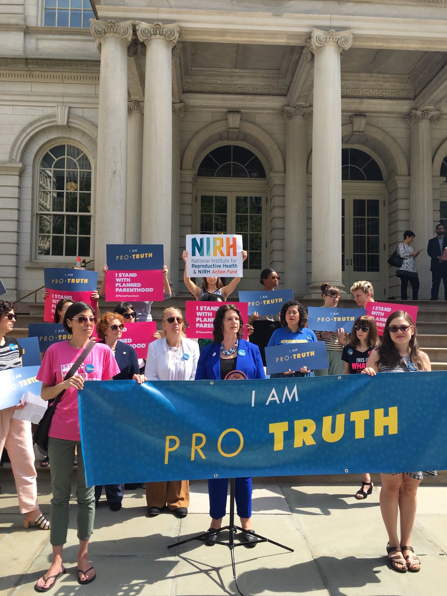 nirhealth's tweet image. Our prez @AMillerNIRH: “Fake clinics are often run by the same people who protest outside of legitimate reproductive health centers” They are backbone of regressive anti-choice movement. #protruth