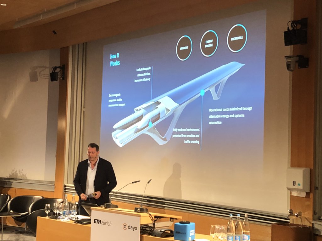 TAL64's tweet photo. Hyperloop CEO @eDays_CH, #eDaysETH: „nicht nur eine neue Technologie, eine neue Bewegung ist das Ziel.“ https://t.co/3MDT0SS2ZV