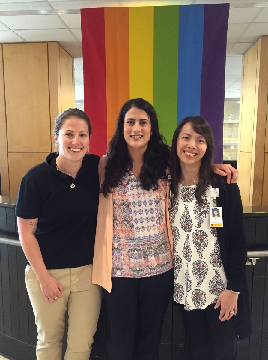 MGH_BlumCenter's tweet photo. Happy Pride Month from your friends at the Blum Center! #BostonPride #MGH https://t.co/6Qdmja8Qv4