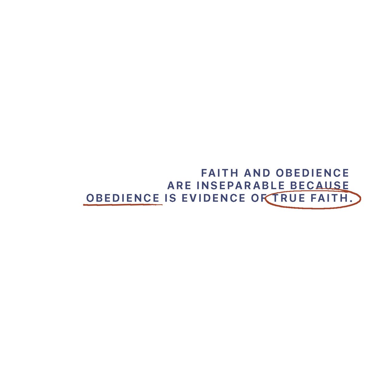 JohnBevere's tweet photo. True faith is described as having corresponding works of obedience (James 2:19–23). The evidence that we truly believe something is that we act on it. #UnderCoverBook #LiveUnderCover https://t.co/MIYdAuX8EY