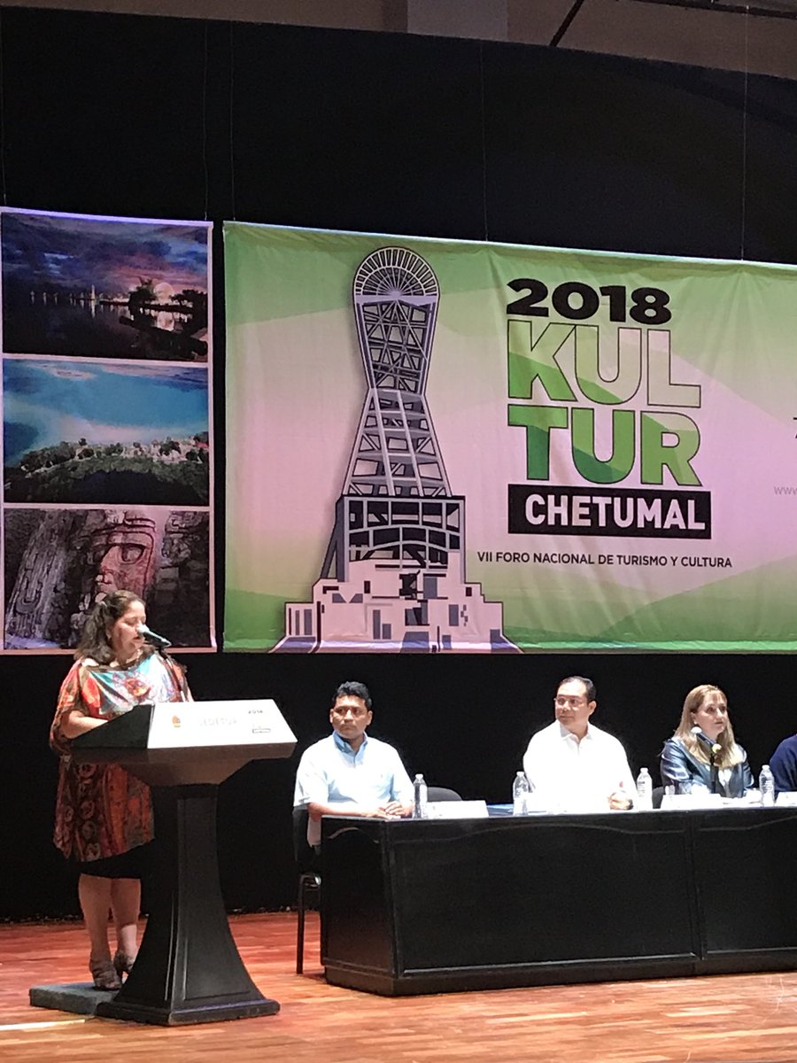 tourismtulum's tweet photo. #Kultur2018 inauguración del VII Foro Nacional de Turismo y Cultura https://t.co/SBLte9obEU