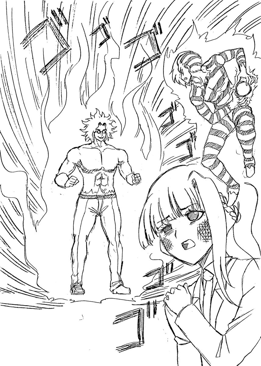 「久しぶりに5割まで力を解放して闘いましょうかねぇ…」 