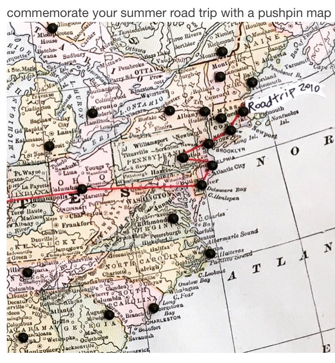 wendygoldstudio's tweet photo. TGIF! Where are you off to this weekend? Mark your adventures with a pushpin map 🚌! #wendygold #pushpinmaps #roadtrip https://t.co/vJIU0MOH8d