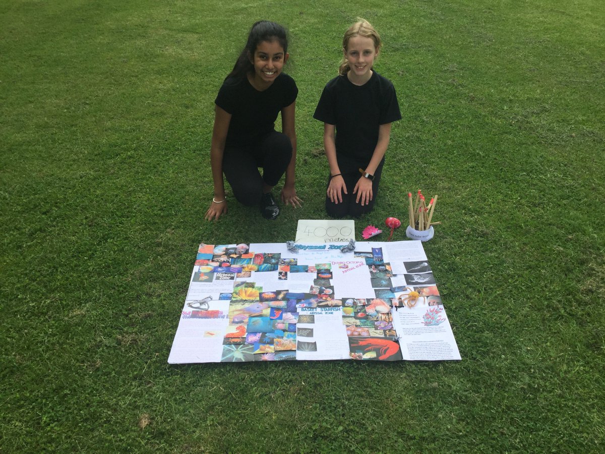 CFS_Prep's tweet photo. We have been celebrating Oceans Day this afternoon and the girls have learnt all about the different levels of the sea and about the types of creatures that live there. Y6 also visited the Pre-prep assembly to share their models and some interesting facts #OceansDay https://t.co/QEH1zYetOk