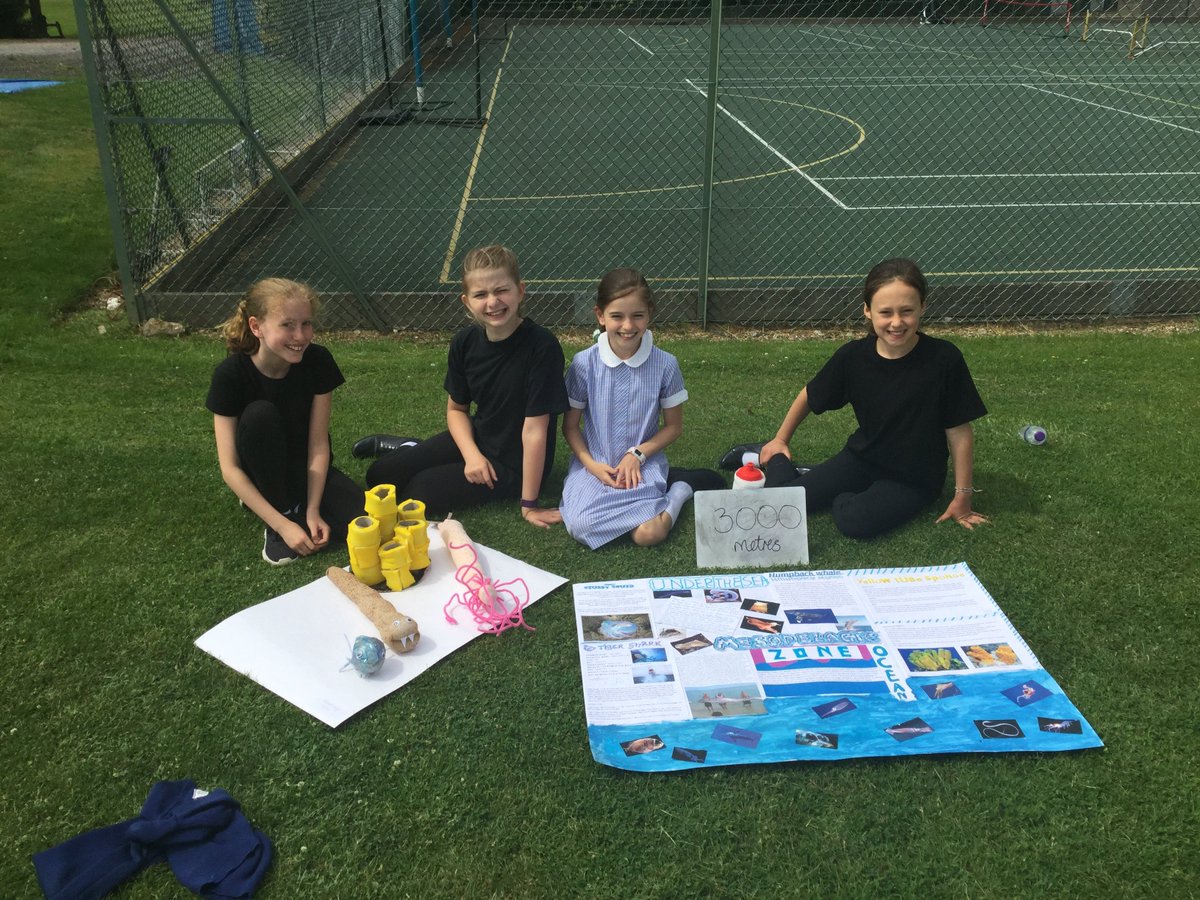 CFS_Prep's tweet photo. We have been celebrating Oceans Day this afternoon and the girls have learnt all about the different levels of the sea and about the types of creatures that live there. Y6 also visited the Pre-prep assembly to share their models and some interesting facts #OceansDay https://t.co/QEH1zYetOk