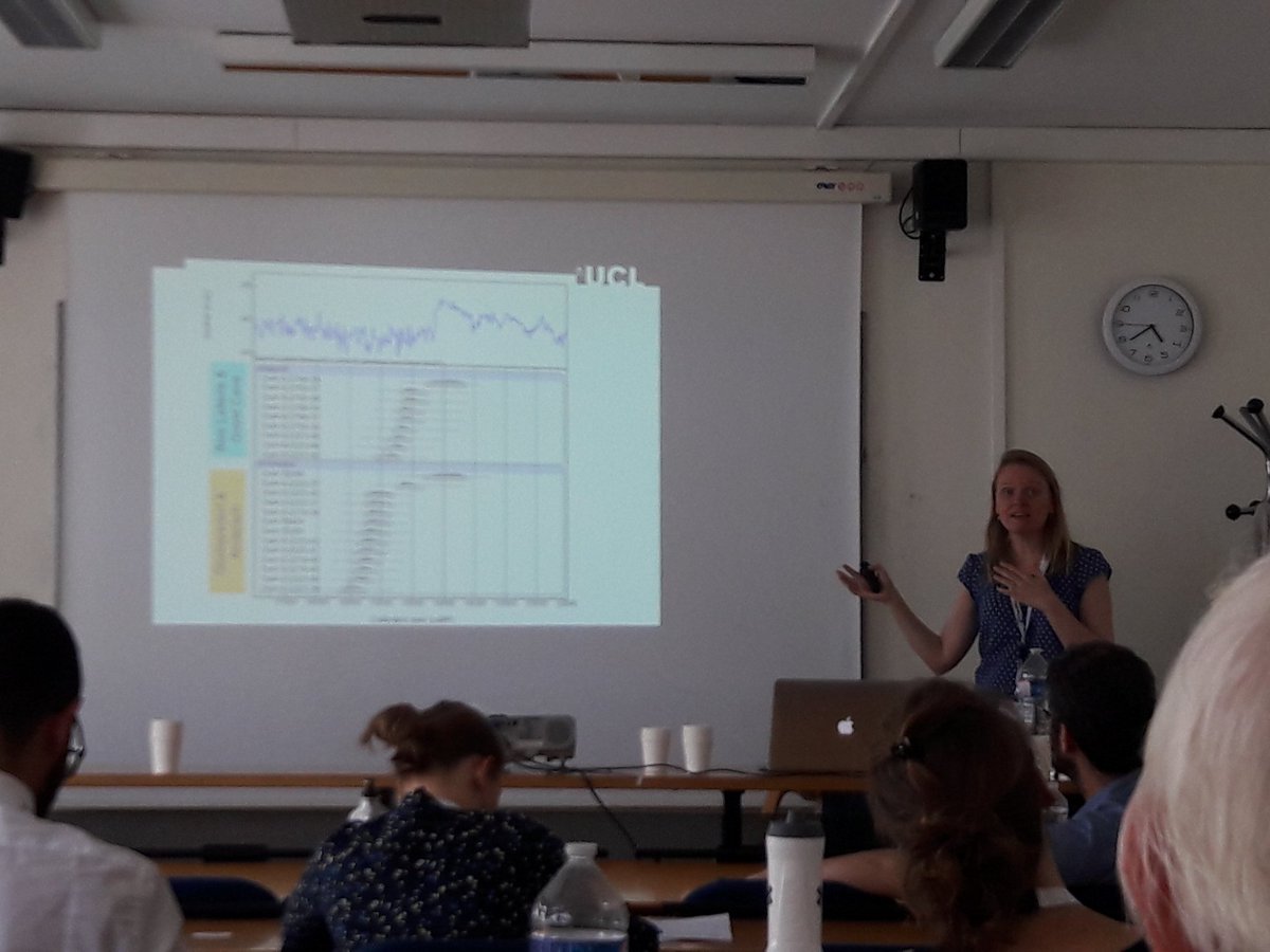 <a href="/upnorthproject/">UP-North Project</a> s head <a href="/NannonStevens/">Prof Rhiannon Stevens</a> presenting new data from Late Upper / Final #Palaeolithic in #Belgium at session XXXVII-2 #UISPP2018Paris &amp; stresses the need to consider what and why you are dating.