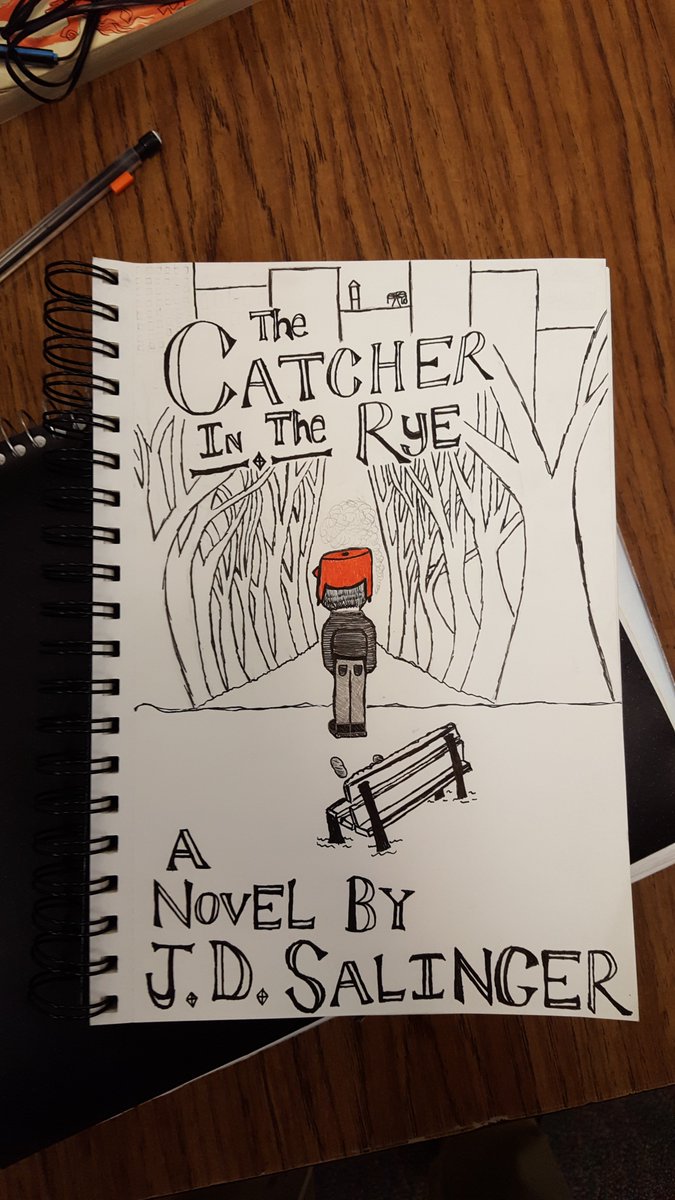 Sophia's awesome alternate Catcher cover! #WeRBeach #PPBpride