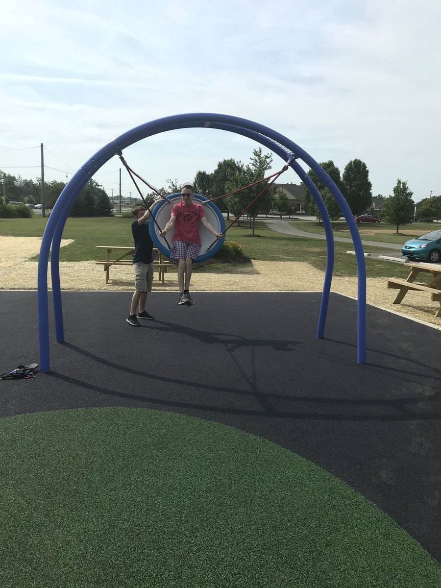 andersonrob3122's tweet photo. Best Buddies students and Unified Track students enjoying the opening of the Inclusive Playground Unity Park! @FranklinMylc @FranklinIND https://t.co/jCTCnjZLyT