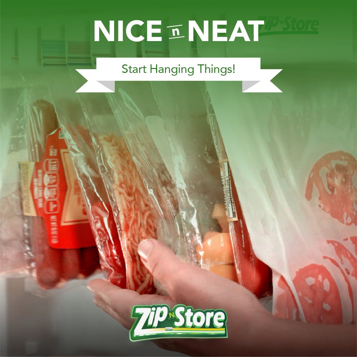 ZipnStore's tweet photo. Another way to save space in your home or RV/camper is to start hanging things! #HomeHack #OrganizingTips https://t.co/7ahUqIe8Lq