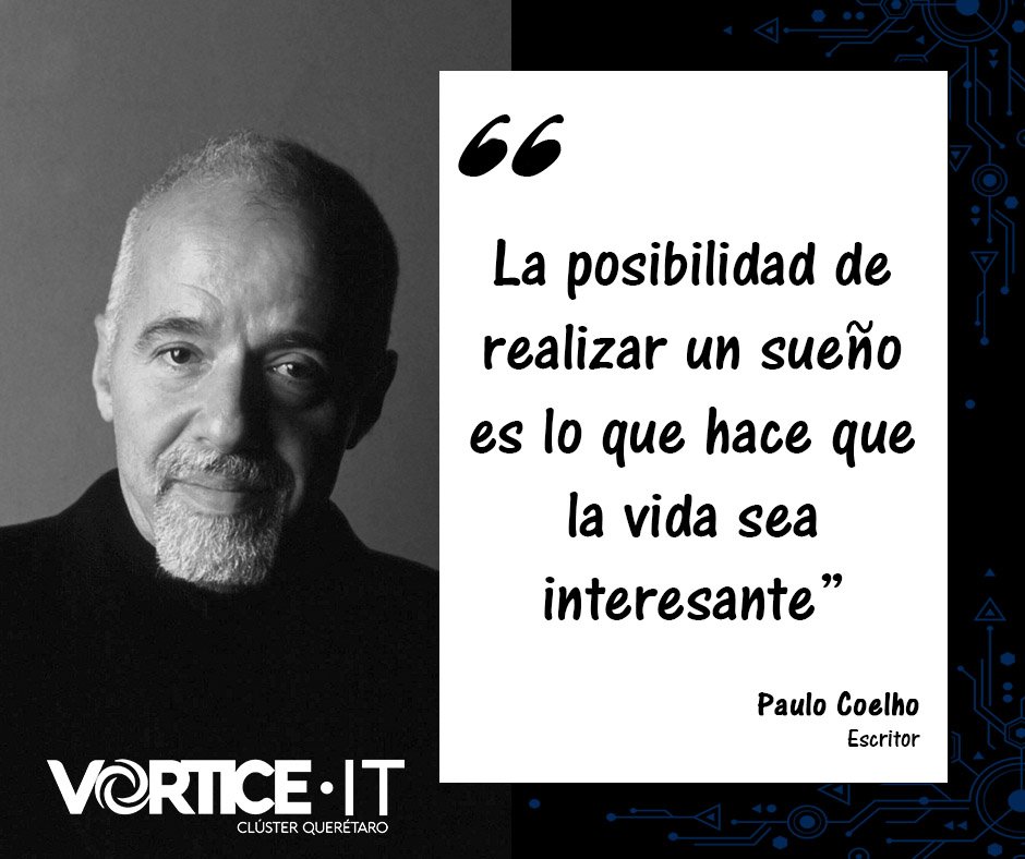 vortice_it's tweet image. Les deseamos un excelente fin de semana. 🙌
La #Frase #VórticeIT de este viernes...
#BuenViernes #FelizFinde