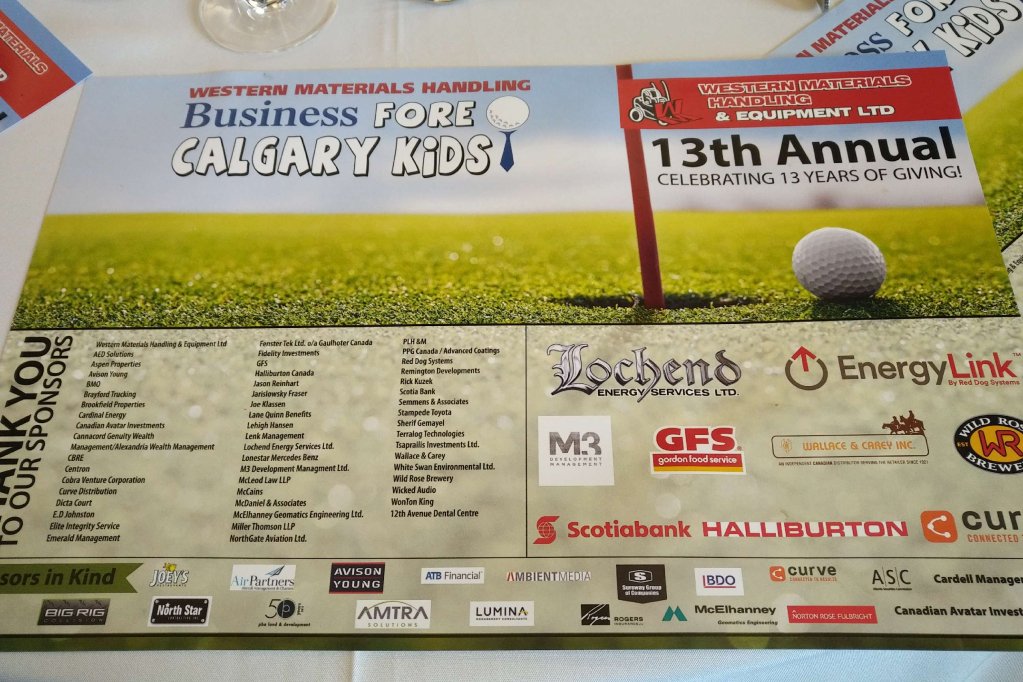 BFCalgaryKids's tweet photo. Big thank you to all our sponsors! With your support we were able to raise $274,000.00 for our deserving charities!! @Distress_Centre @Innfromthecold @End_Abuse @YMCA_Calgary https://t.co/iVHITbQxIb