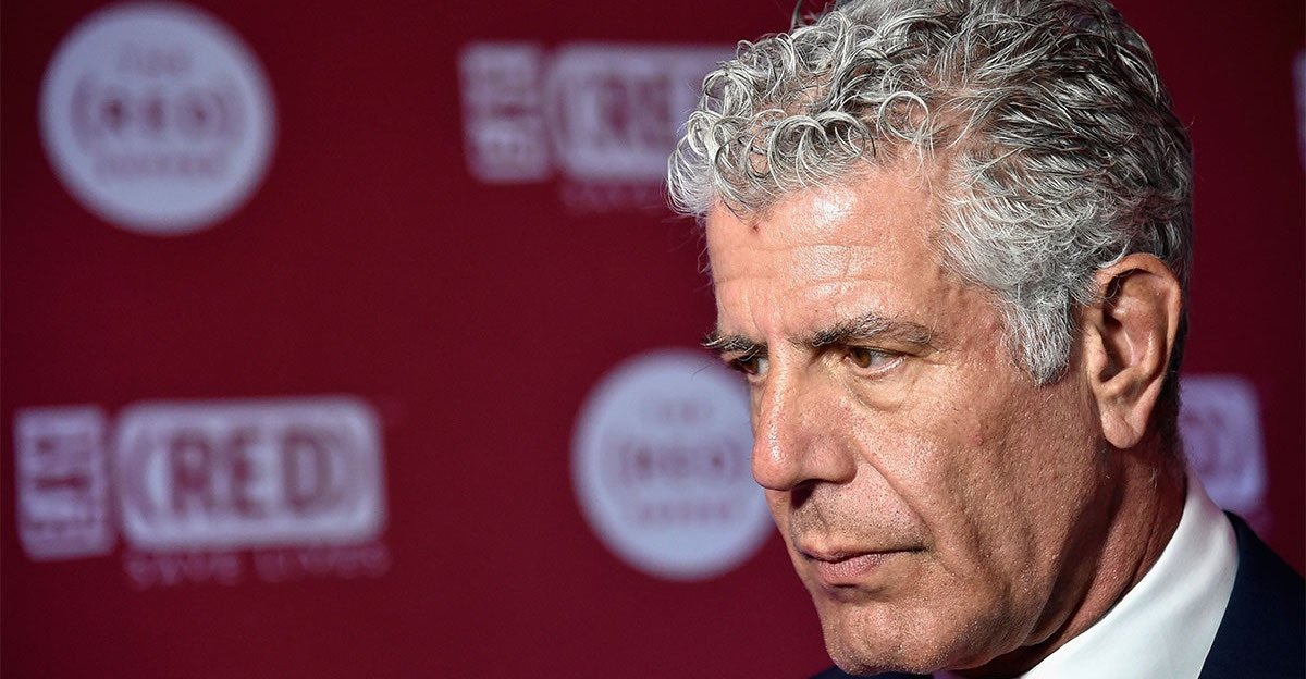 Upworthy's tweet photo. Anthony Bourdain was fearless with culture and cuisine. His legacy will live on. https://t.co/dEYppcAe2R https://t.co/t9qMexilkH