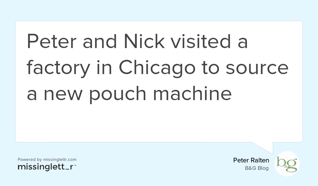 "This six-figure piece of machinery will be used to create the packaging" goo.gl/CEYhhw #Packaging #MidlandsEngine #Ovenable #Chicago #export #Trade