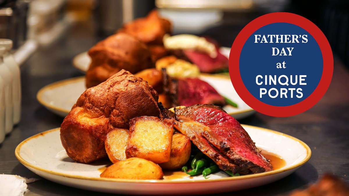 Book your Father’s Day meal for next Sunday 17th June on 01843 269431🍴#Margate