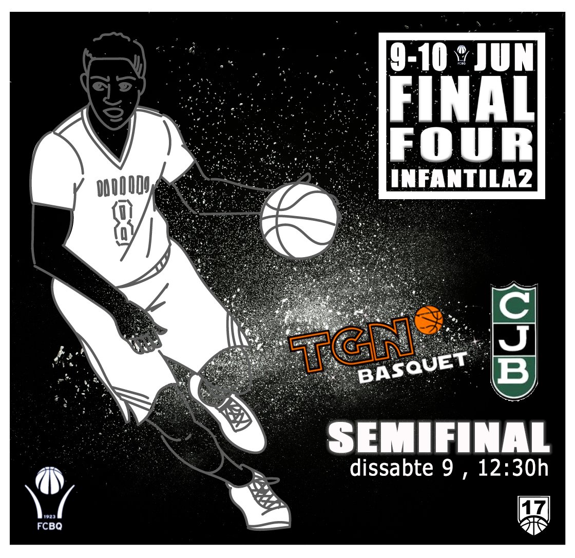 CanalDisset's tweet photo. ⭐️⭐️⭐️⭐️
⭐️⭐️⭐️
⭐️⭐️
⭐️

🏀FINAL FOUR #INFANTILA2
👉@FCBQ 
🔸dissabte 9jun2018 
🔸12:30h
🔸Escola Virolai -Barcelona 
🔸Calle Ceuta,s/n,Barcelona

2⃣ SEMIFINAL ⛹️‍♂️
@TGNBasquet Inf A vS @BasketBasePenya Inf B
 
⭐️
⭐️⭐️
⭐️⭐️⭐️
⭐️⭐️⭐️⭐️ https://t.co/tMbz7WqbRE