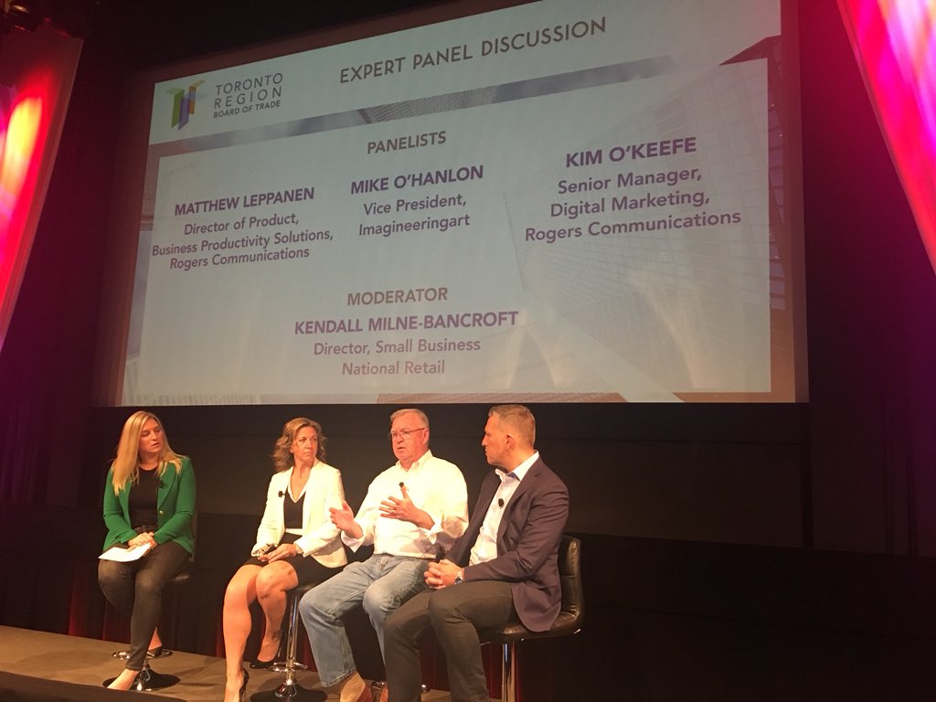 .<a href="/TorontoRBOT/">Toronto Region Board of Trade</a> Marketing &amp; Technology Solutions Small Business Owning data know how to handle information &amp; security. Activate optimize marketing w data Mobile work life integration. <a href="/imagineeringart/">Imagineeringart.com</a> <a href="/mike_ohanlon/">Mike O'Hanlon</a> Security Speed Convenience <a href="/KendallMilne/">Kendall Bancroft</a> @MatthewLeppanen <a href="/kimbero/">Kim Carr O'Keefe</a>