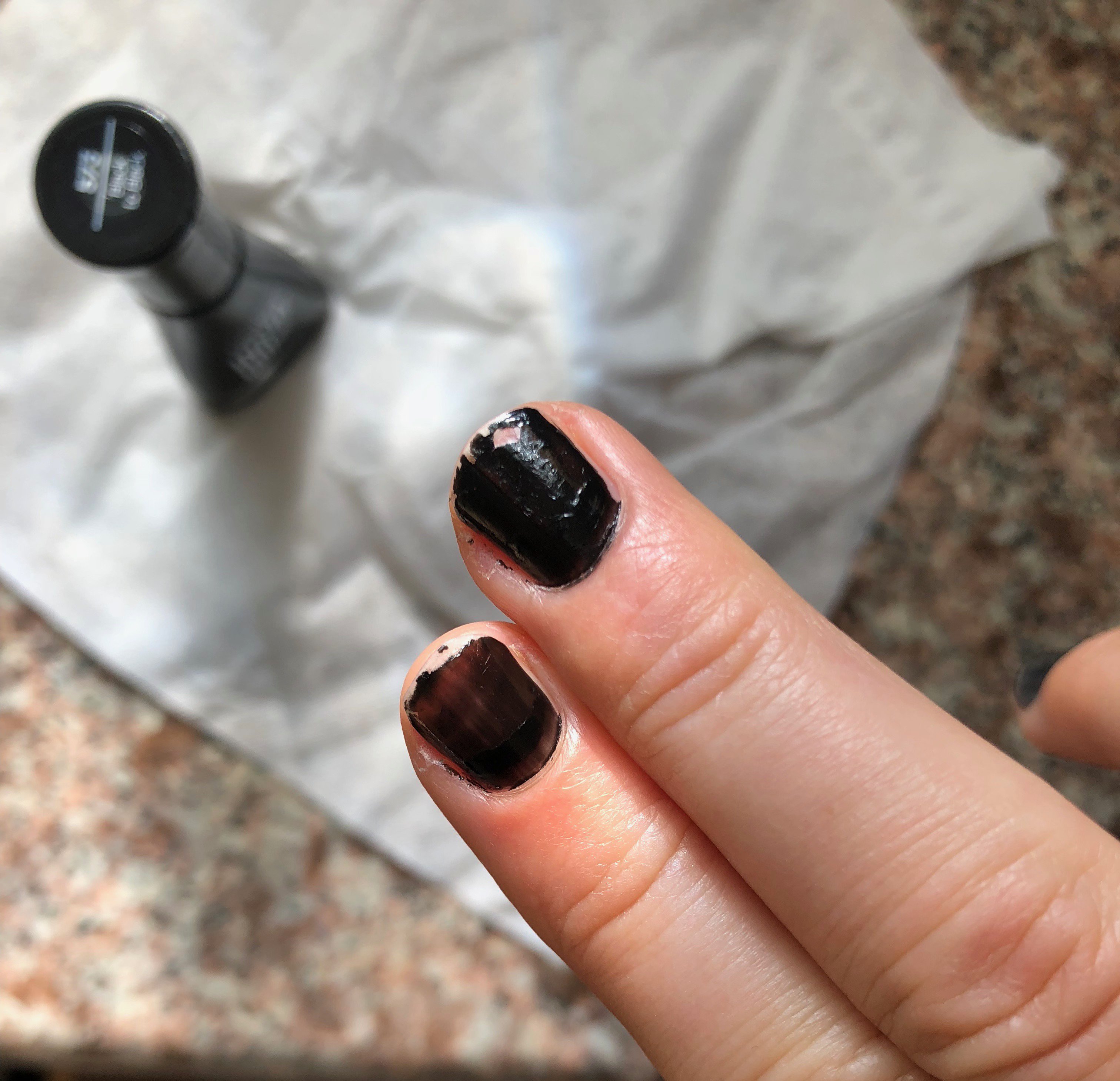 Dianna Cowern auf X: „Here are my nails. My nail-doing skills are their own  failure friday. #FailureFriday  / X