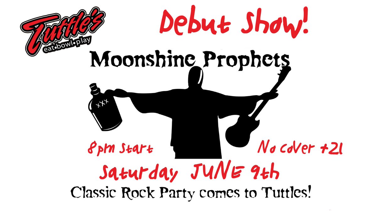 Tuttlesbowling's tweet photo. Hello weekend! Hello good times!💃
Open #Bowling all weekend long! #Livemusic tonight 6pm Super Duty &amp; Sat. 8pm w/Moonshine Prophets Debut!🍻🎶🎸 ~no cover
#bowl #greatfood #family #friends #beer #cocktails https://t.co/xw8AaDWEhJ