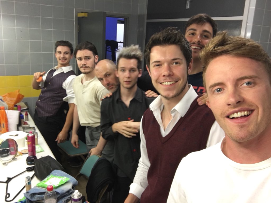 GSAMAActors2018's tweet photo. @The_GSA The boys are ready https://t.co/FamKNV5S4r