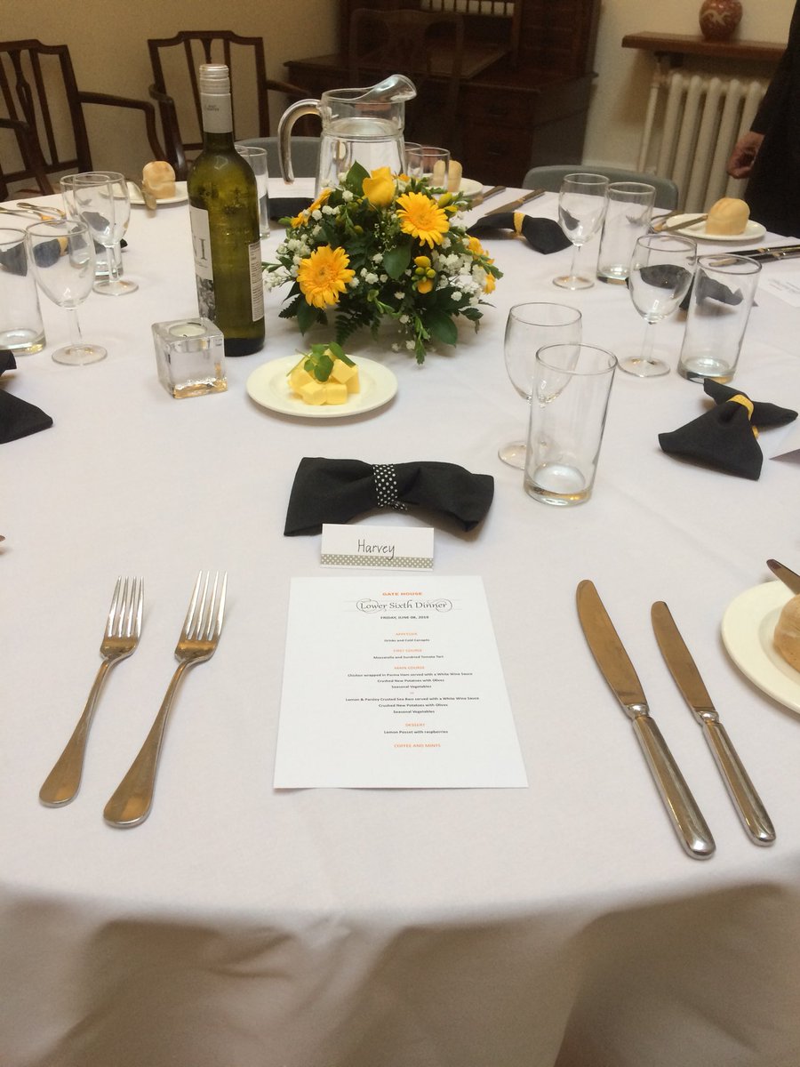 GateDeanClose's tweet photo. We’re all ready for our annual L6th black tie dinner at DCH https://t.co/1QFN4Tjtfs