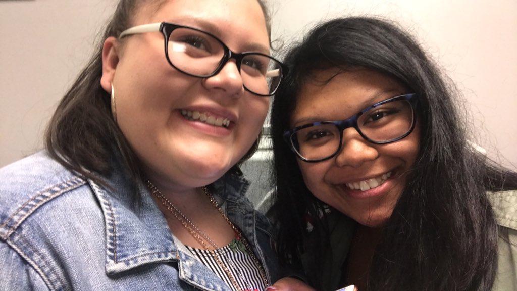 melissaxan's tweet photo. i will never be able to repay god for putting you guys in my life. he’s good. it’s crazy to think our one year is coming up, yet words can’t describe how grateful i am to call u guys my forever best friends. love u eternally. @dwallace346 @xoxogabbi12 #InternationalBestFriendsDay https://t.co/p3knTMurAK