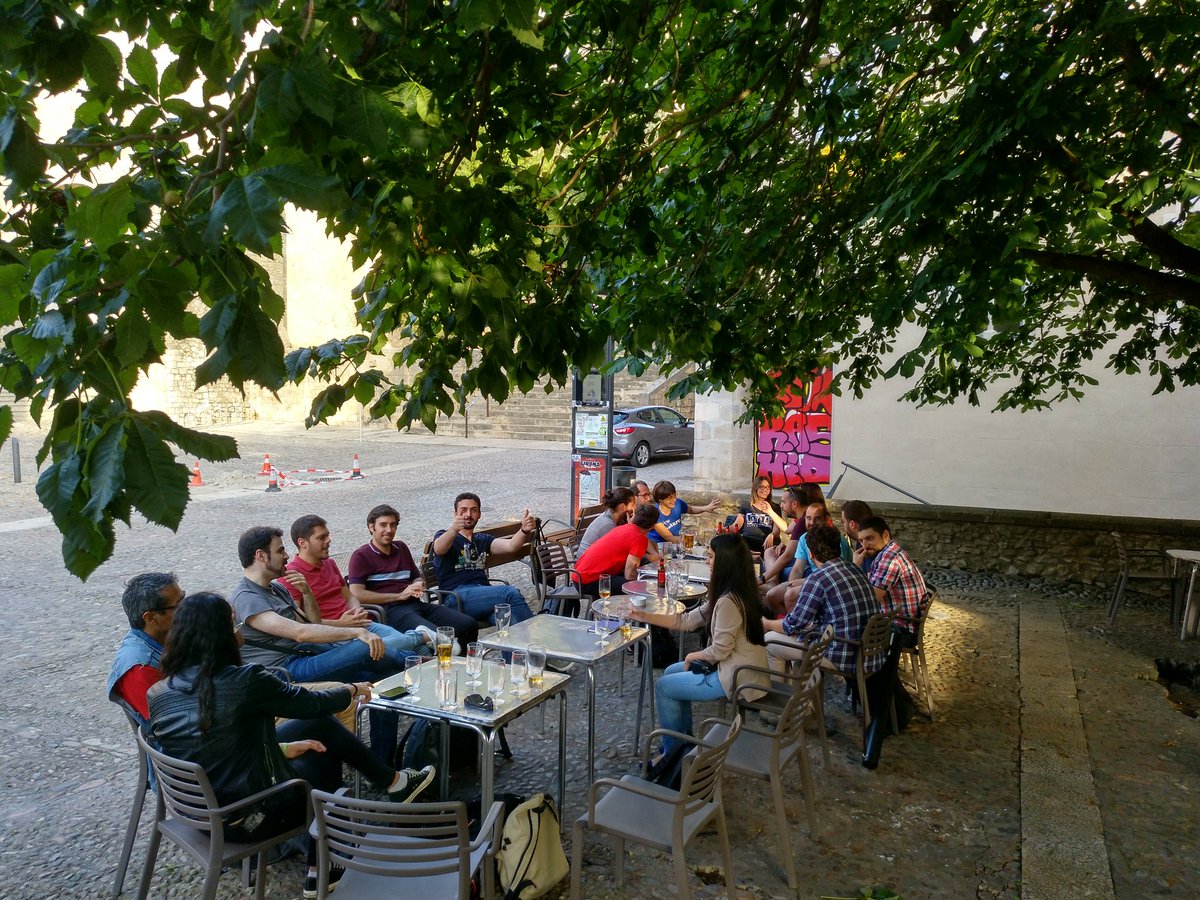 carlospsig's tweet image. #siglibre2018  Última cerveza.... Escepcional jornadas.....