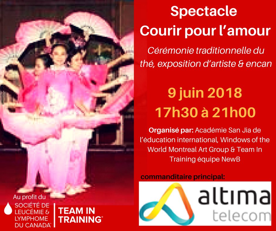 SLLCQuebec's tweet image. Nous sommes très chanceux d'avoir des partenaires communautaires qui sont des champions de notre cause! Merci aux organisateurs de l'événement Altima Telecom Courir Pour Amour! Il y a encore des billets disponibles pour ceux qui souhaitent y assister!