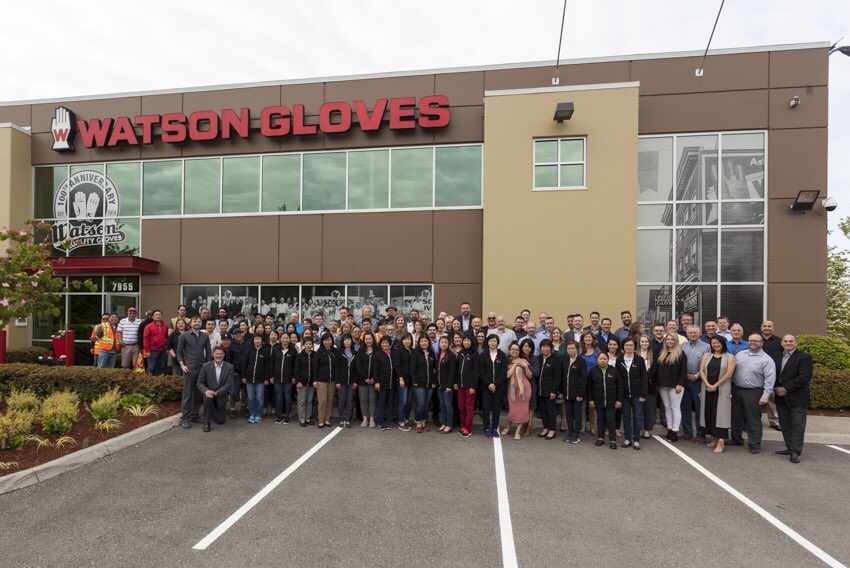 WatsonGloves's tweet photo. Thank you to all of our loyal customers and employees for a great 100 years in business! We are looking forward to the future and continuing to find new innovative ways to keep protecting your hands at work, at home and at play. #watsongloves #canadiancompany #handprotection #yvr https://t.co/6nBrQt0goQ
