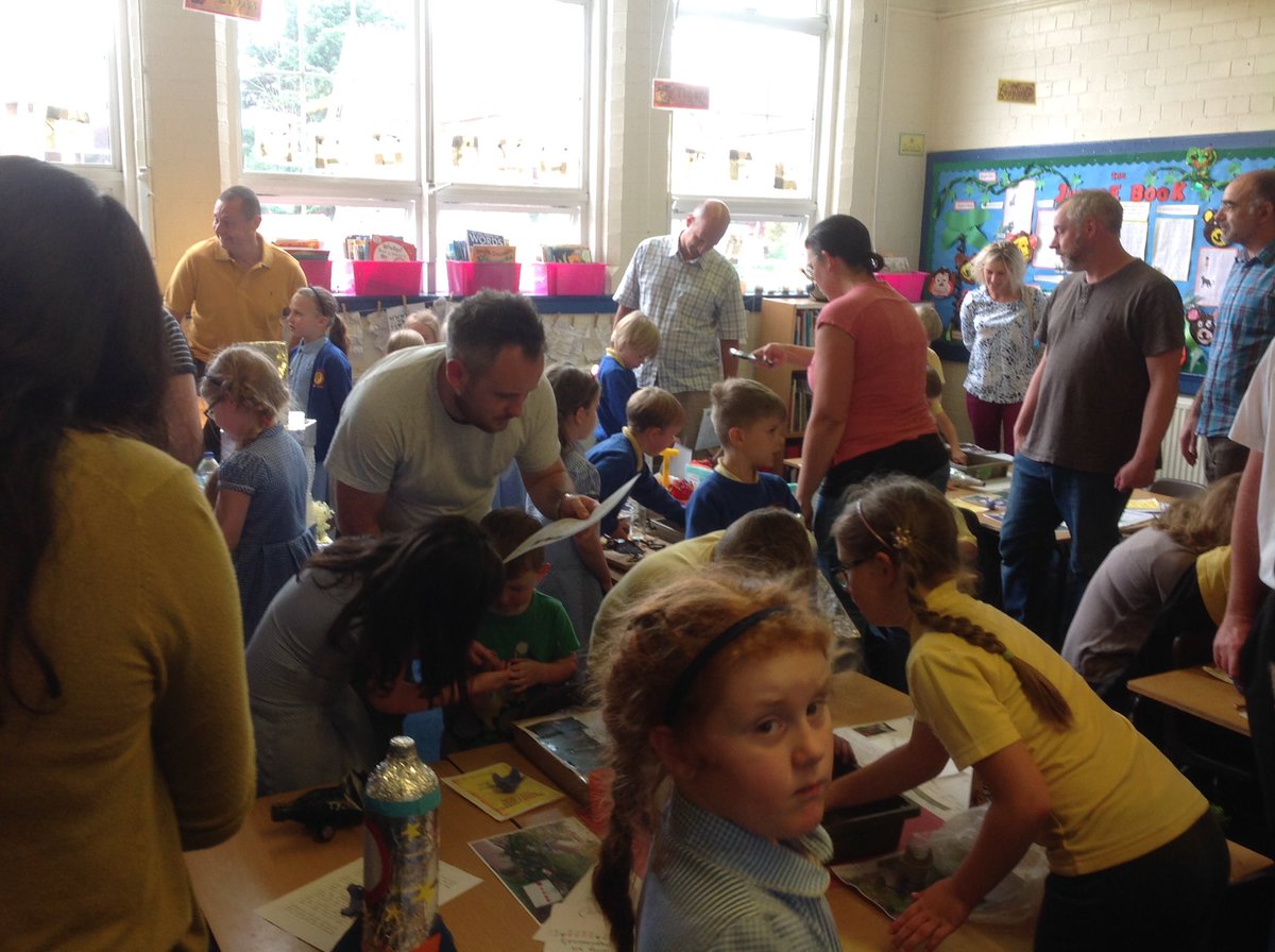 Thank you to all our parents for supporting the children's projects today. A great afternoon.