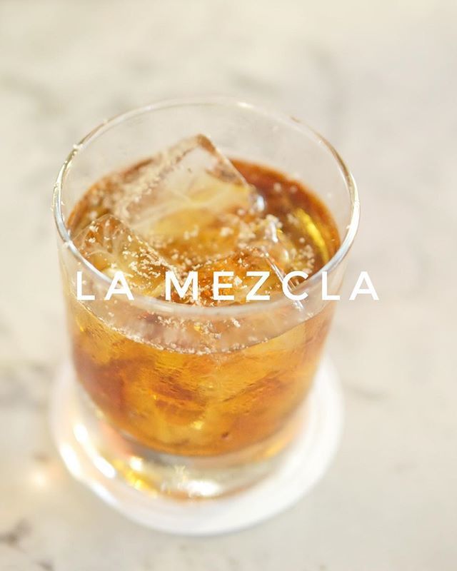 merchantstavern's tweet photo. #Negroni week continues at Merchants with the smoky little number we call La Mezcla; Quiquiriqui mezcal, aperol, spiced English vermouth, falernum & walnut bitters #spicy #smoky #negroniweek2018 #negroniweek #cocktails #barstagram #mixology #cocktailofth… https://t.co/NImaSpJxr2 https://t.co/TwhvmapJAf