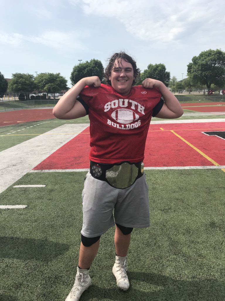🧬🏈🔬Adam Hamilton🦆🦌🦃 (@coachham55) on Twitter photo Introducing the <a href="/FZSFootball/">FZS Football</a> Baller Belt! Each week we'll honor one football player who exhibits #SouthsideStrong. This week it's Ben Moore! Congrats Big Daddy! Introducing the <a href="/FZSFootball/">FZS Football</a> Baller Belt! Each week we'll honor one football player who exhibits #SouthsideStrong. This week it's Ben Moore! Congrats Big Daddy!