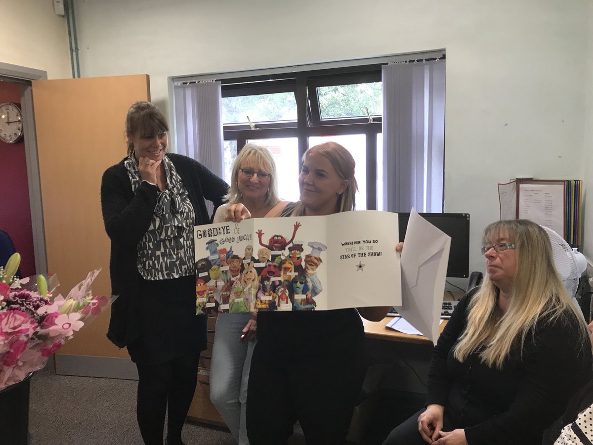 bijen7's tweet photo. Sad day to lose a brilliant staff @donneybrookMC !
Good luck Sarah cheetham in your new job ! You will be sorely missed !
But already got a new staff queuing up for an interview??😜 @louisebrady17 @LynneW27 https://t.co/FWoA3vMfEs