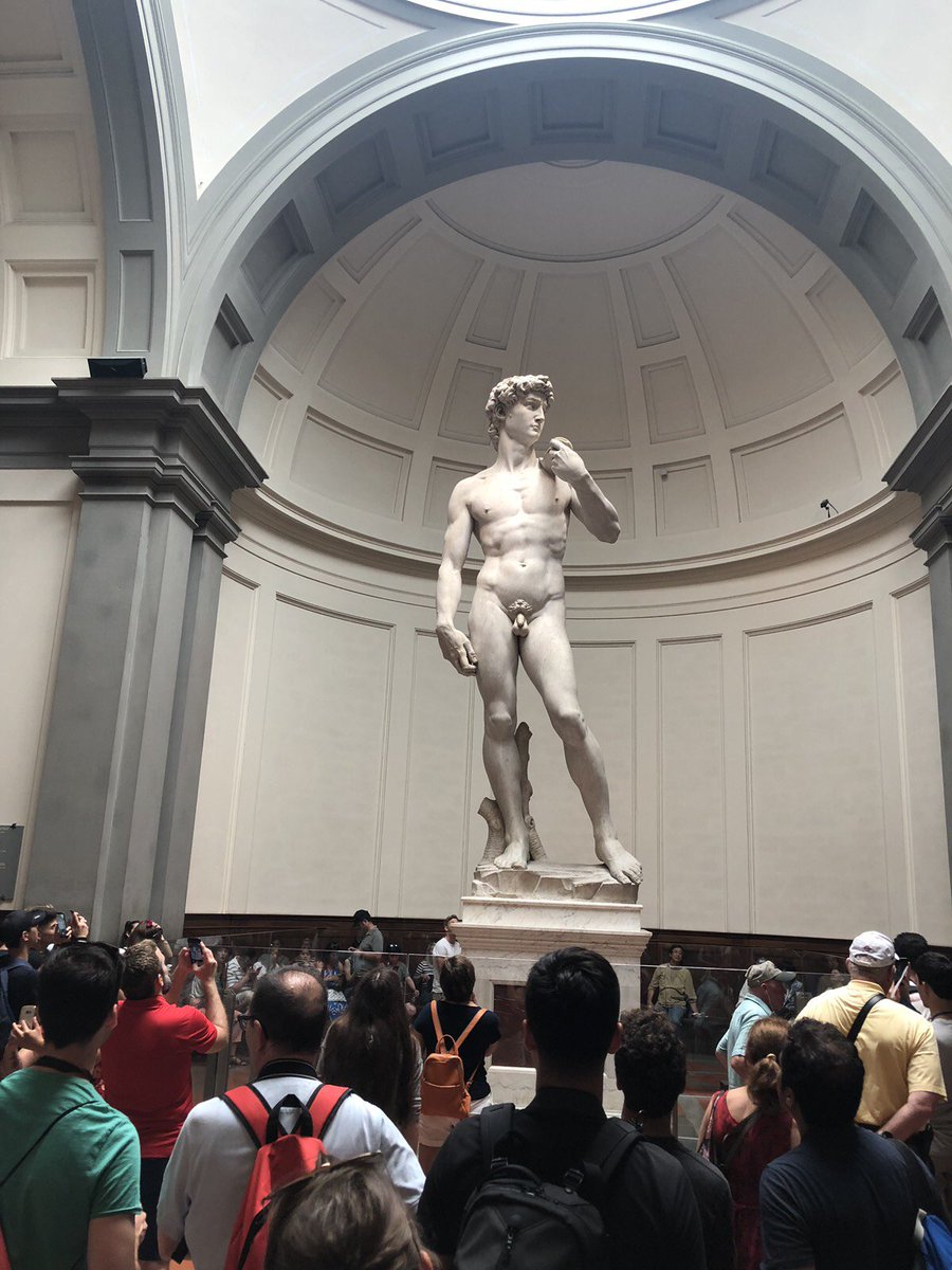 D_Epitome's tweet photo. The David....work of art!! https://t.co/S21u1T8zOM