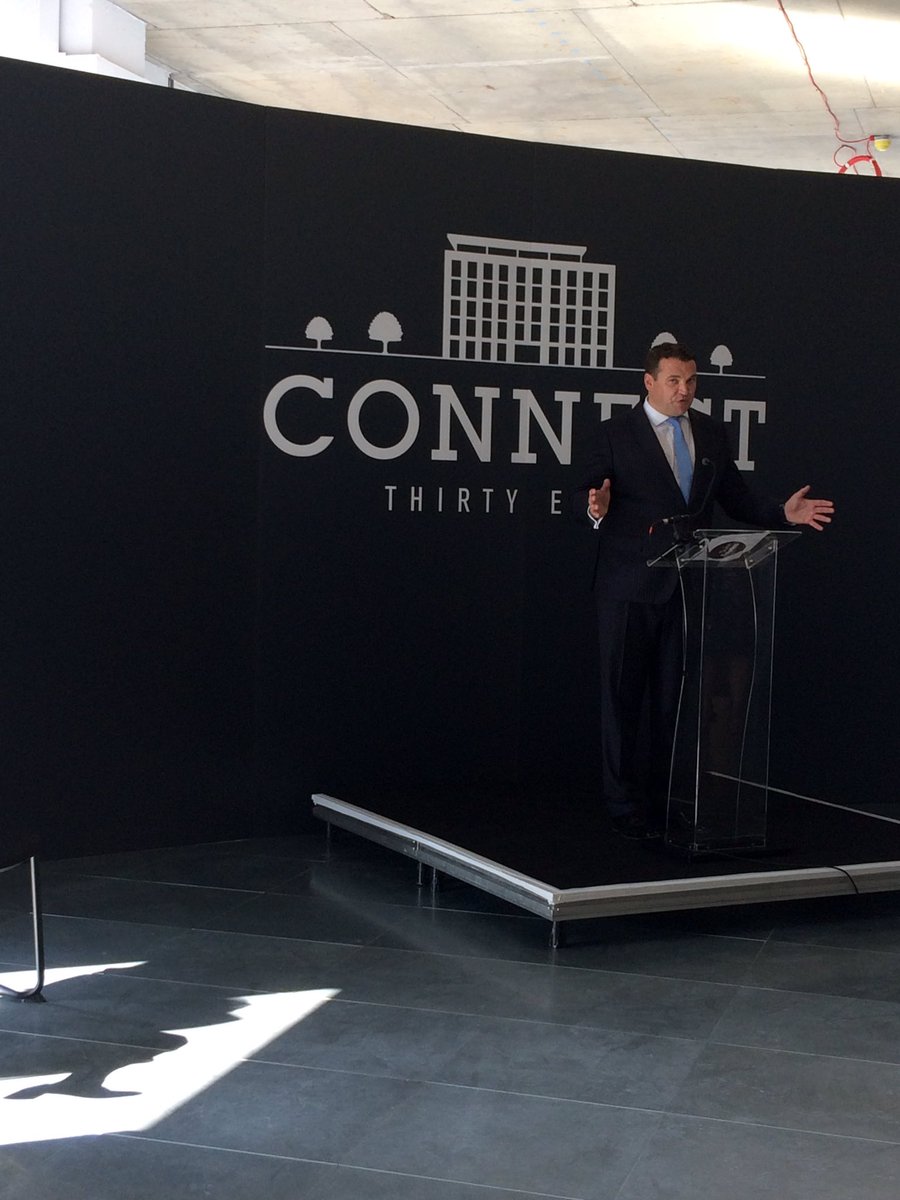 AshfordFor's tweet photo. Mark Quinn @Quinn_Estates introducing #Connect38 to the guests https://t.co/TPI9CfCyKa