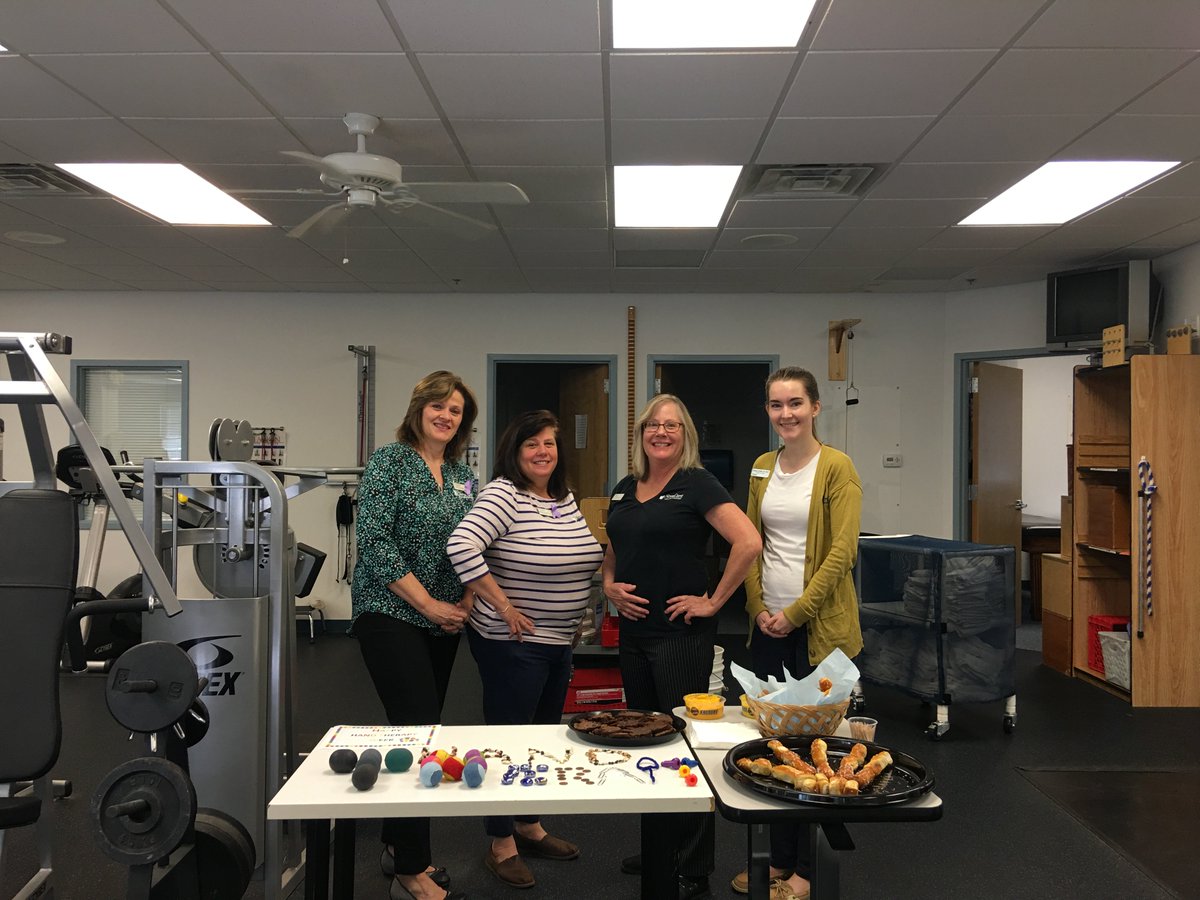 novacare's tweet photo. Our hand therapists not only excel at helping our patients get back to life and their favorite activities, they're also quite creative! #HTW2018 #HandTherapyWeek #FeelGoodFriday @HandTherapyASHT https://t.co/zrXwcC7p1F