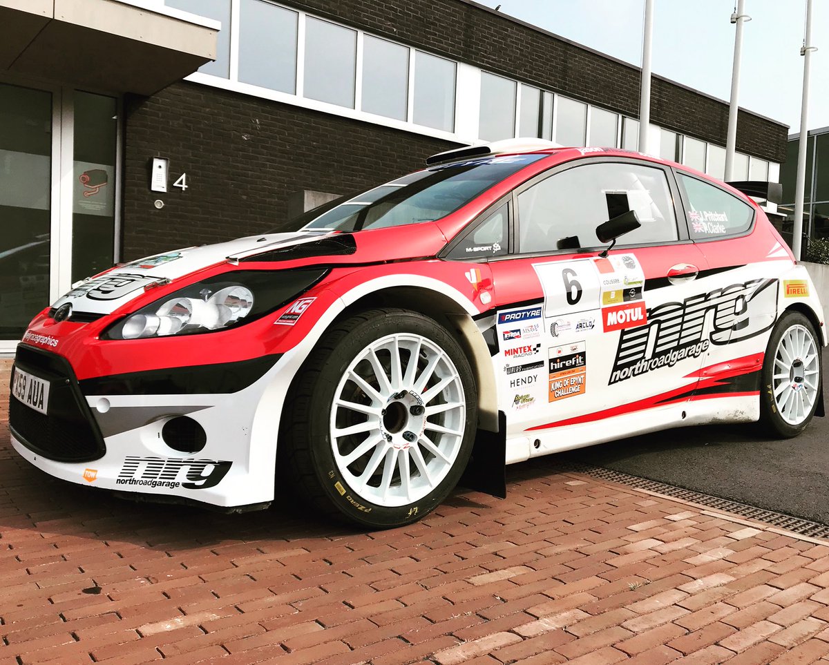 JasonNRG's tweet photo. Looking forward to using the fiesta tomorrow on the Belgium stages. 7 years since I competed here last. #msaasphaltchampionship #fiestas2000 #wervik #pirelli https://t.co/sXx6zxPkLb