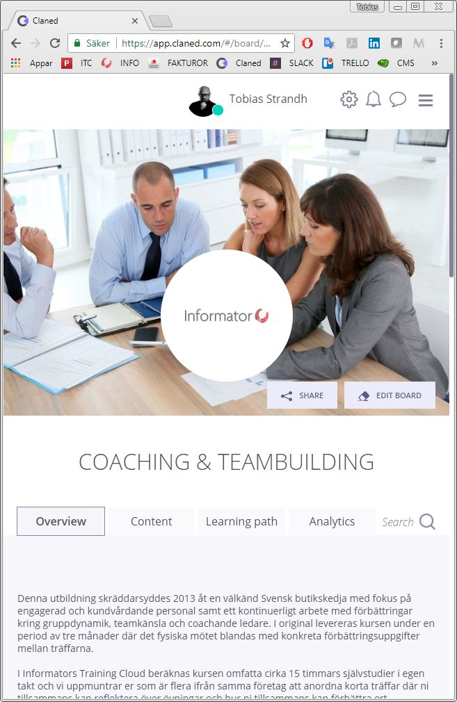 aljapaco's tweet image. aah, and today I made it til 17.30 and one more digitalized course, this time in coaching and Team building #Digital #TrainingCloud #Informator #weekend