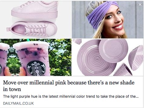 milkandsass's tweet photo. Pretty in purple! 'Millennial lilac' takes over for 'millennial pink' as the hottest color trend of the moment 💜 @DailyMailUK  "On-the-go: The milk and sass compact lavender hair brush nails the trend!" ☺️
https://t.co/5l7mFlRwjM https://t.co/g1VfIrhVwd