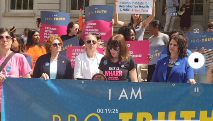 galeabrewer's tweet image. Great to be a part of @NCJW's presser this morning fighting the scourge of so-called "crisis" pregnancy centers who lie and take advantage of pregnant women at a moment when they need help most #ProTruth