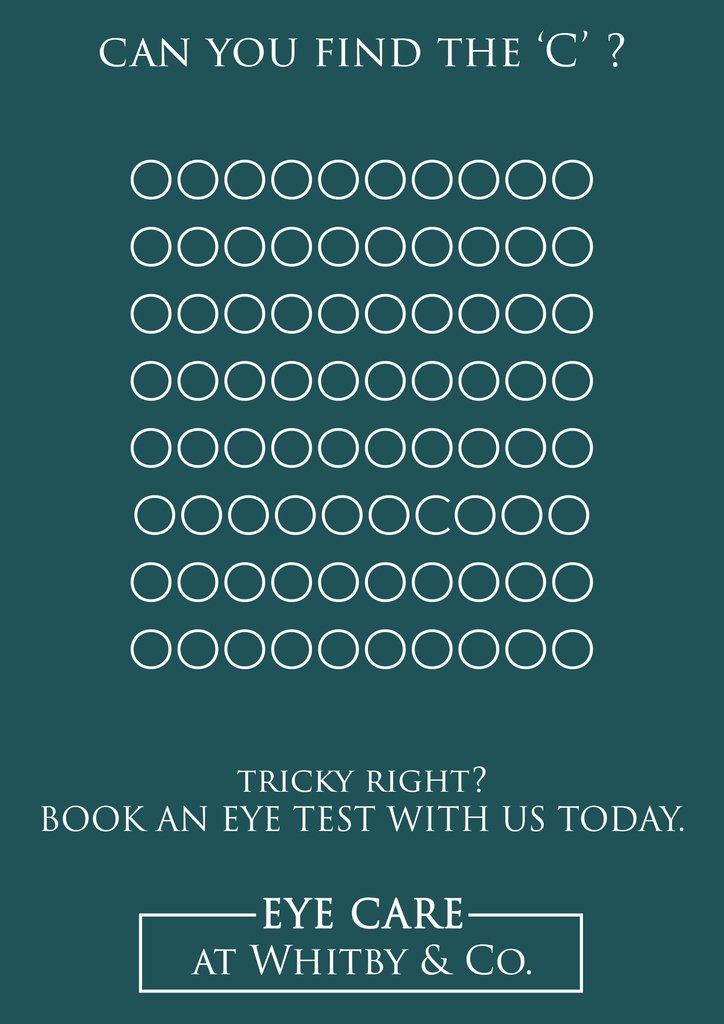 WhitbyCoOptics's tweet image. Come and C us for an eye test @whitbyandcoopticians