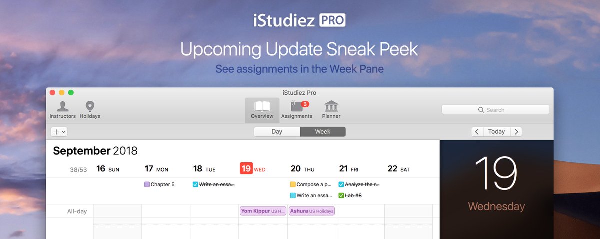 It’s almost done! Here’s a Sneak Peek. Tell us what you think :) #macOS #WIP #SneakPeek #istudiez