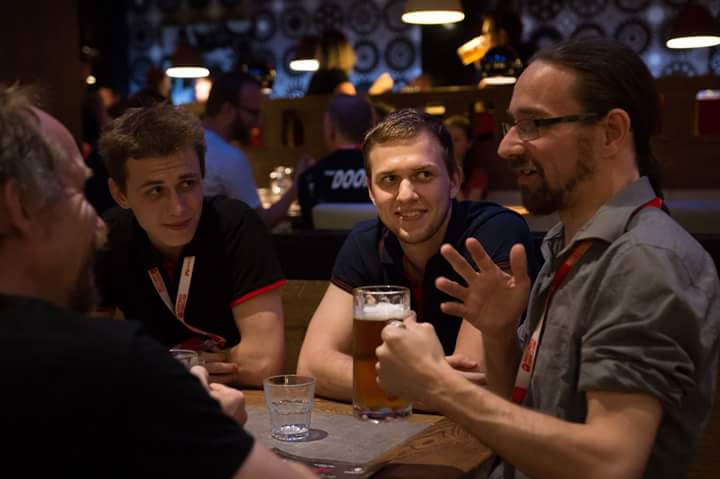 AudioRob1982's tweet photo. From this year's #gameaccess18 #wargaming #industryvetran #videogames #brno https://t.co/fuZD6vr1HR