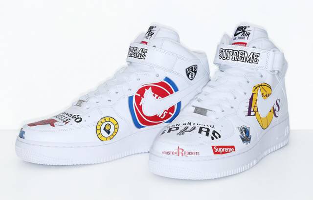 supreme air force 1 stockx