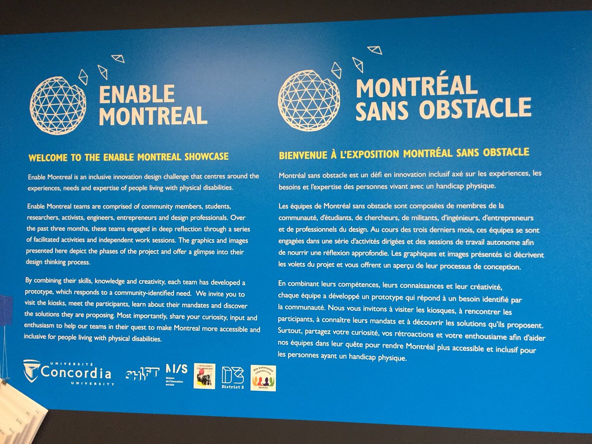 marloritchie's tweet photo. @arthivesorg Represented at #EnableMTL with @Concordia! https://t.co/s6tr2VrcSL