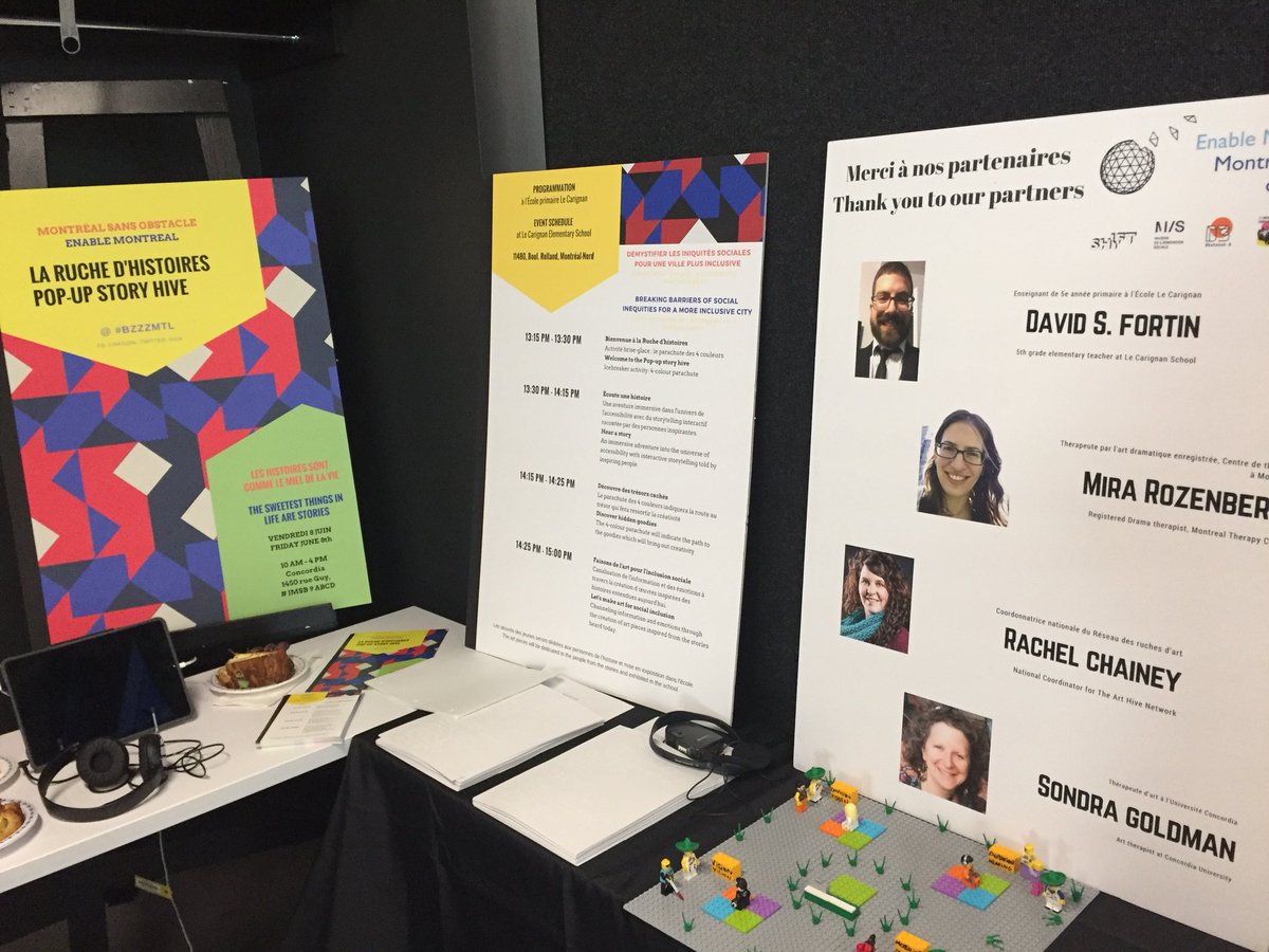 marloritchie's tweet photo. @arthivesorg Represented at #EnableMTL with @Concordia! https://t.co/s6tr2VrcSL