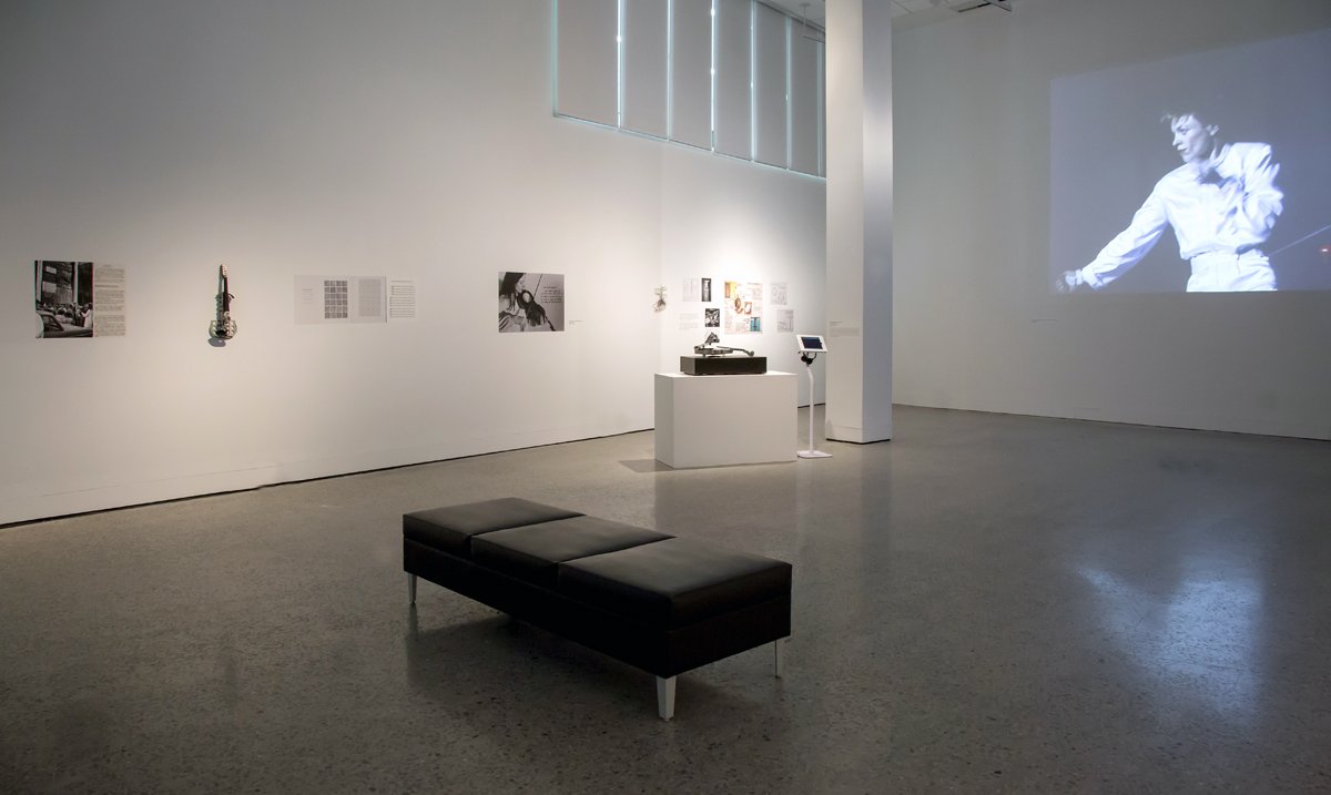 Need something to do to kick off the weekend? Why not stop by and see <a href="/OnlyAnExpert/">Laurie Anderson</a>'s  “Invented Instruments?” Your last chance to see it is tomorrow! #allin