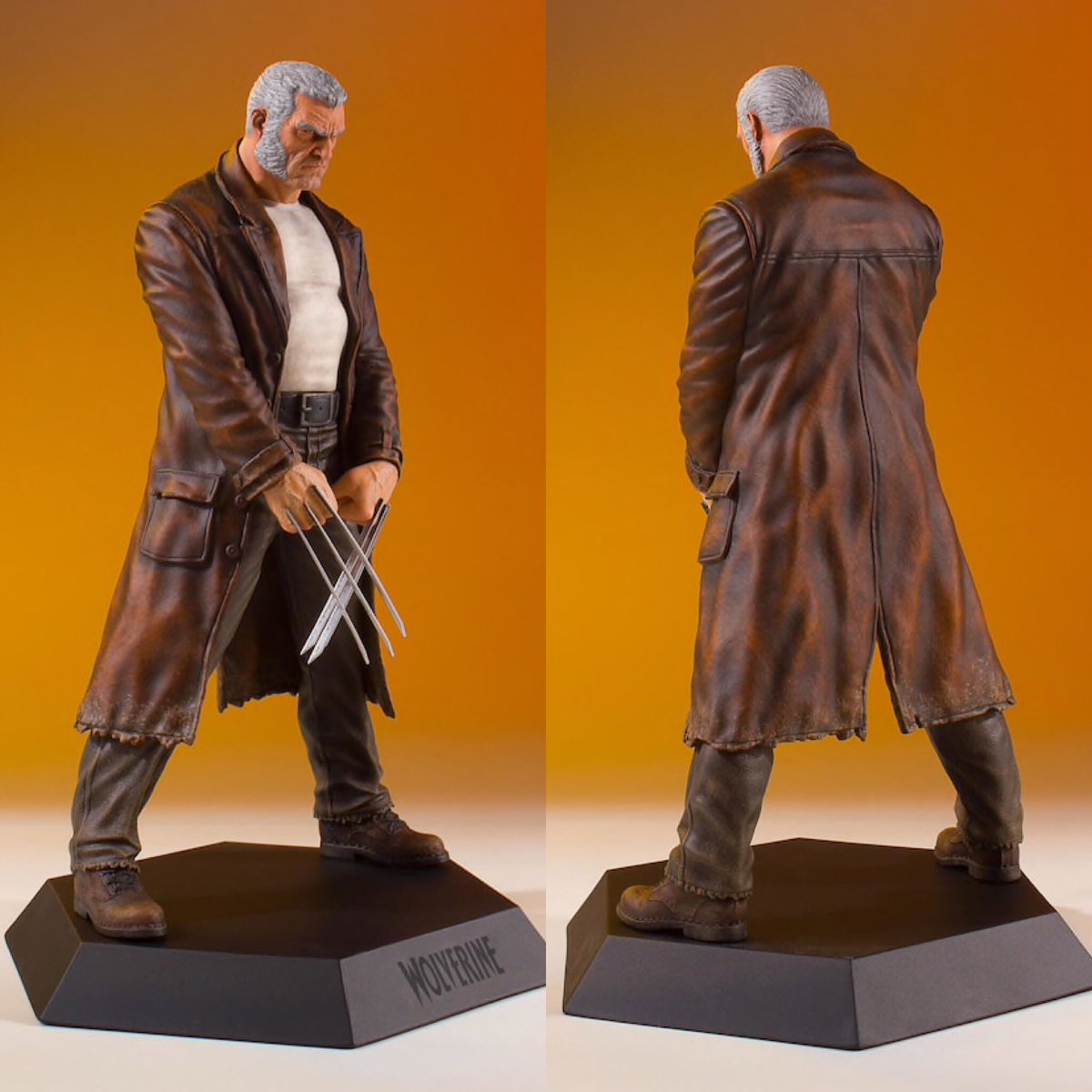 HardingArt's tweet photo. My upcoming “Wolverine ‘08” Old Man Logan statue for Gentle Giant. https://t.co/N8lPPVPugo