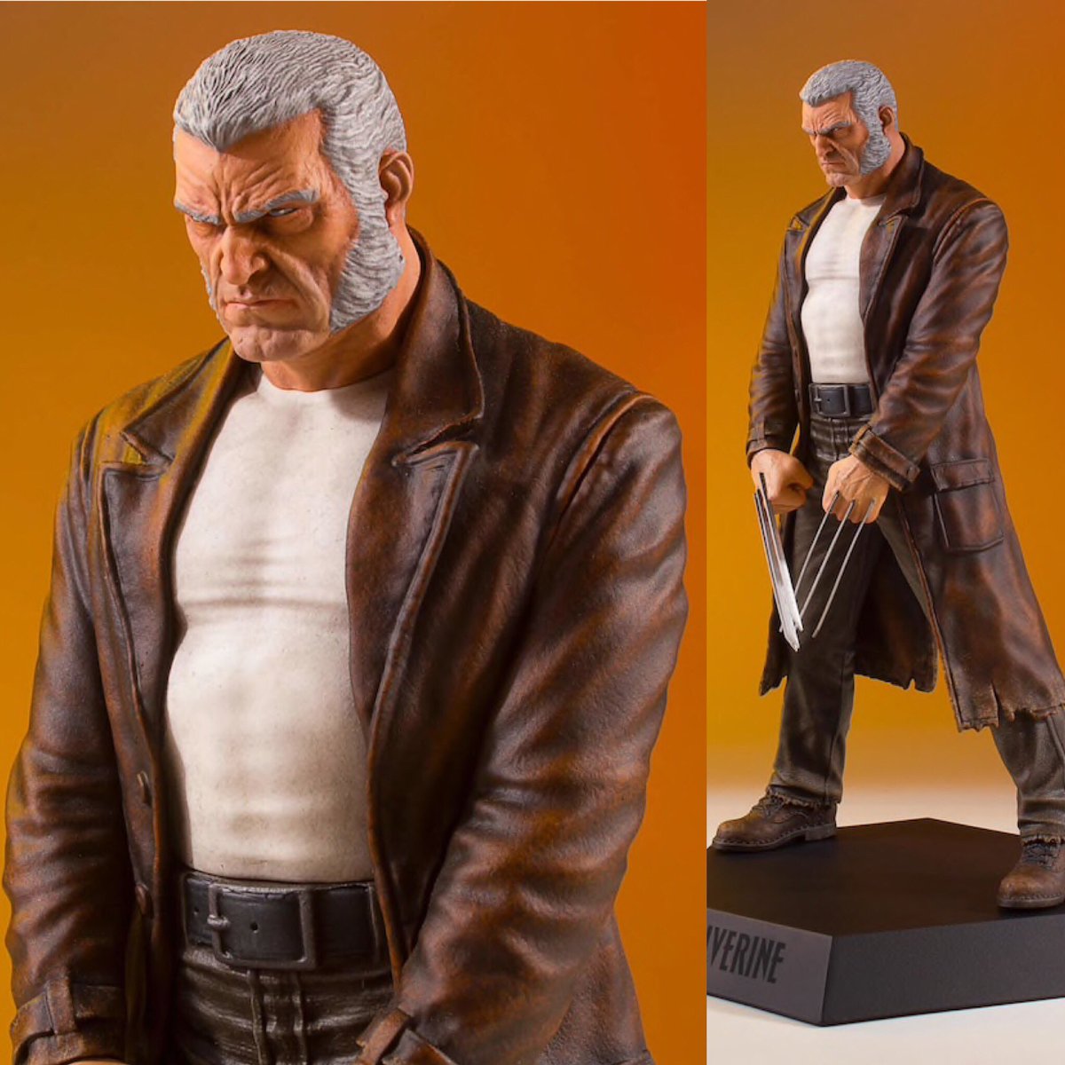 HardingArt's tweet photo. My upcoming “Wolverine ‘08” Old Man Logan statue for Gentle Giant. https://t.co/N8lPPVPugo